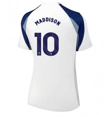 Tottenham Hotspur James Maddison #10 Hjemmebanetrøje Dame 2025-26 Kortærmet